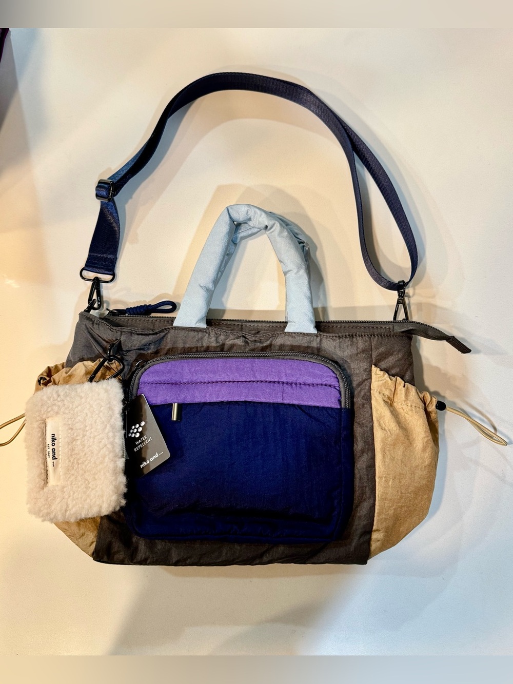 niko and …_Shoulder/Crossbody Bag with Removable Strap - Mix Color_NWT